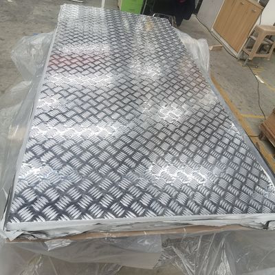 Pelat Logam Aluminium Tempa 7075, Lembaran Aluminium 2mm Standar ASTM B209