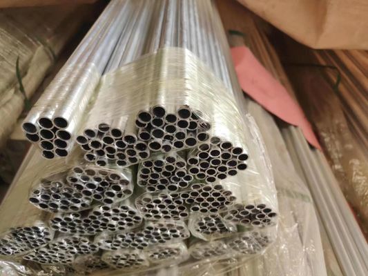 6063 6082 7075 Pipa Bulat Aluminium Dengan Perawatan Permukaan Pengelasan Anodized