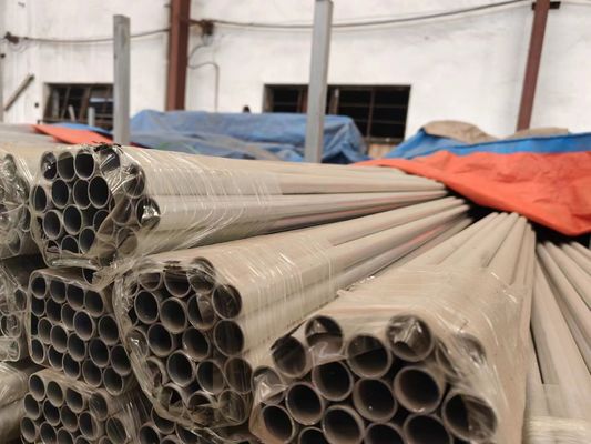 Tabung Pipa Aluminium Anodized 6063 6101B T6 T7 Bahan Paduan Untuk Listrik