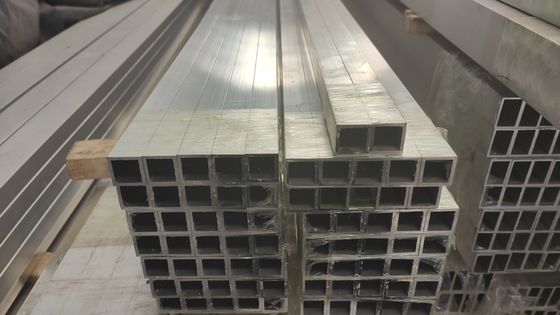 Tabung Pipa Aluminium Anodized 6063 6101B T6 T7 Bahan Paduan Untuk Listrik