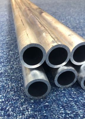 Pabrik Pengelasan Selesai Tabung Aluminium Berongga, 6063 7075 Pipa Paduan Aluminium