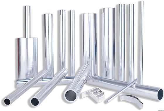 Tabung Pipa Aluminium Mill Finish 6060 6061 6063 Bahan Paduan Kelas Laut