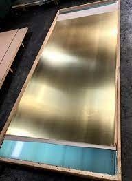Plat Lembaran Kuningan ASTM B152M Bahan C1100 Tebal 0,5mm 0,8mm