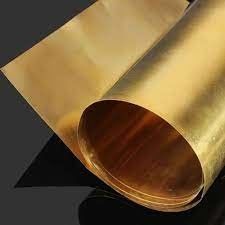 C2680 H65 CuZn33 Stok Lembaran Kuningan, Plat Kuningan 6mm OEM ODM