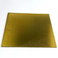 H62 H65 Plat Kuningan 5mm, Lembaran Kuningan Tipis C67400 Untuk Perangkat Termal