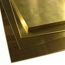Pelat Lembaran Kuningan Industri ASTM Standar Tebal 8mm 10mm